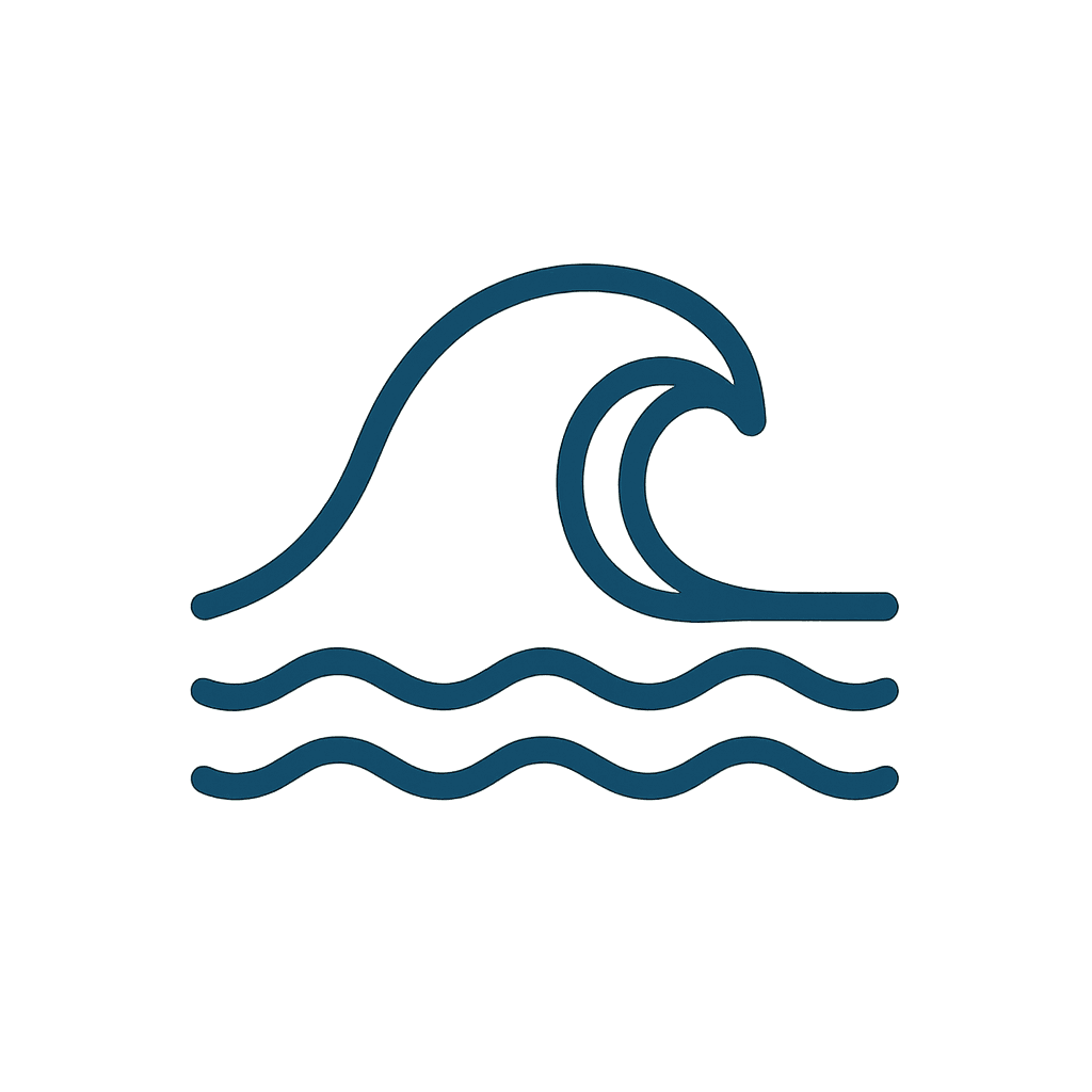 Beautiful waterfront homes in the United States